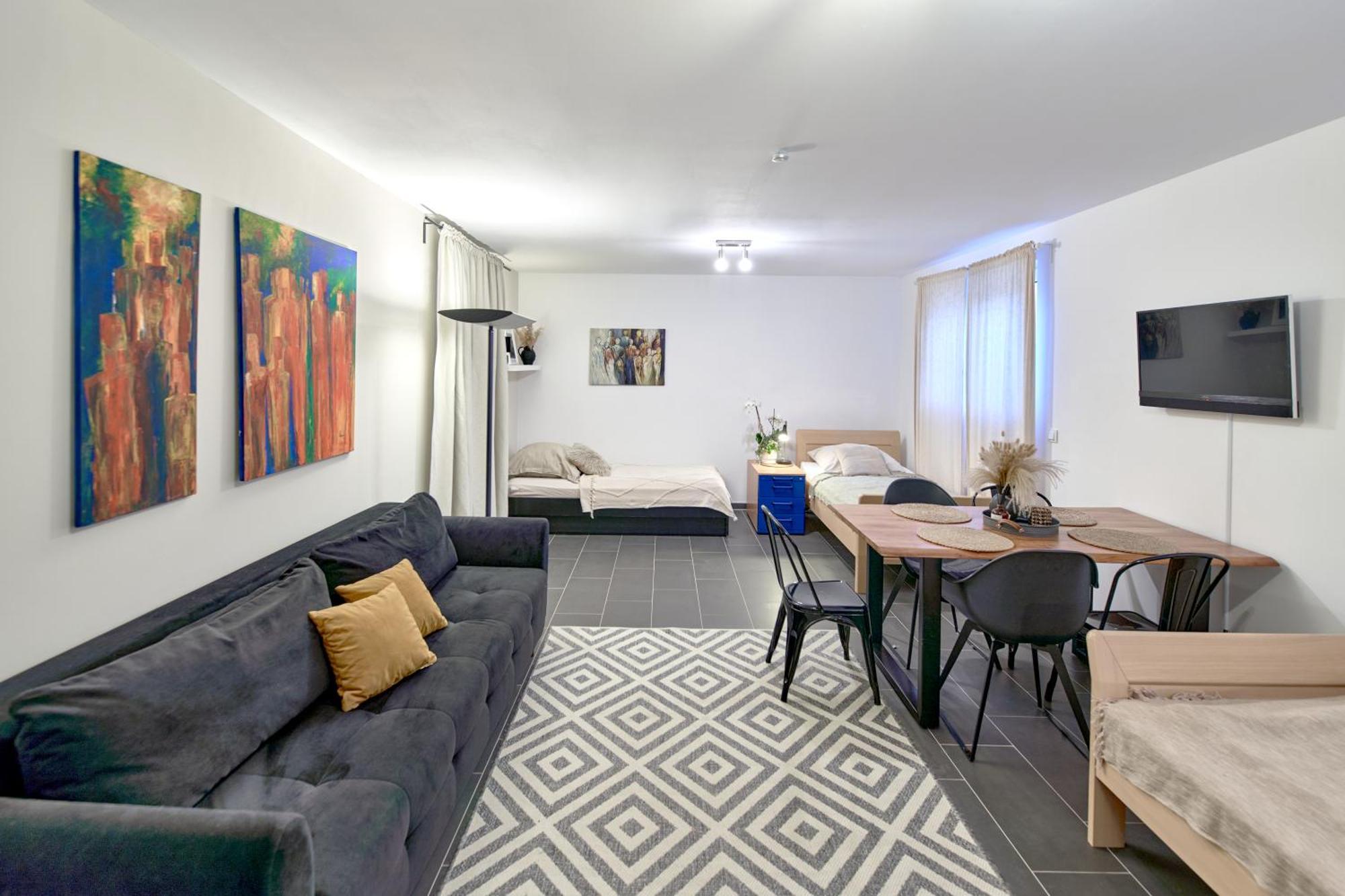 Neues Souterrain-apartment In Kurstadt Apartment